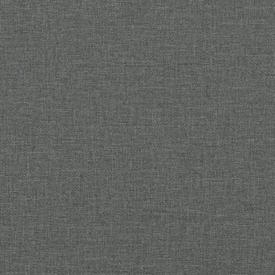 Bedframe zonder matras 90x190 cm stof donkergrijs