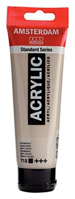 Royal Talens Amsterdam Acrylverf 120 ml - Warmgrijs 718