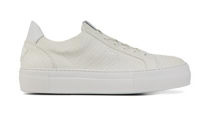 Floris van Bommel Dames Sneakers in Leder (Wit) Floris van Bommel Dames Sneakers in Leder (Wit)