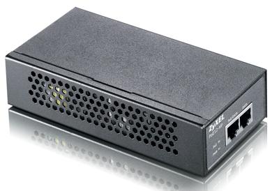 ZyXEL - PoE12 - 802.3af stroomvoorziening/injector (tot 15,4 watt) via ethernet-kabel (10/100 base-T)