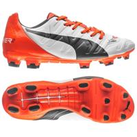 Puma evoPower 2.2 FG wit / oranje - thumbnail