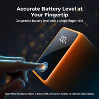 SmallRig 4576 NP-F970 USB-C Rechargeable Camera Battery, orange - thumbnail