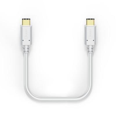 Hama USB-laadkabel USB 2.0 USB-C stekker, USB-C stekker 1.50 m Wit 00201592 - thumbnail