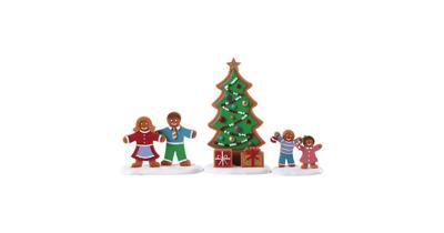 Kerstfiguur Decorating the tree set of 3 LEMAX - Lemax