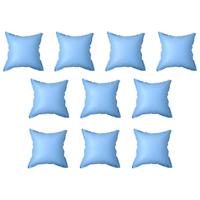 VidaXL Winterluchtkussen voor zwembadhoes 10 st opblaasbaar pvc - thumbnail