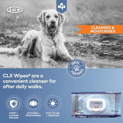 CLX Wipes voor hond en kat 40 stuks