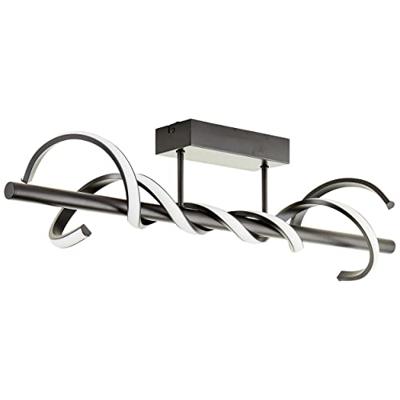 Brilliant Zwarte design plafondlampAmalie S - G99816/06