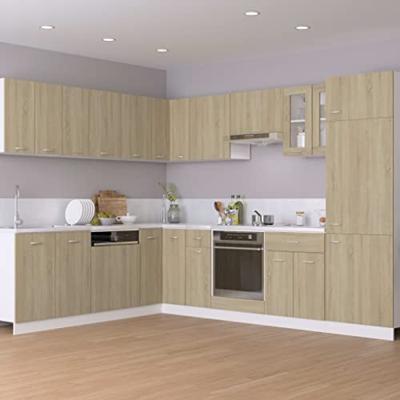 Bovenkasten 2 st Lyon 50x31x60 cm sonoma eikenkleurig