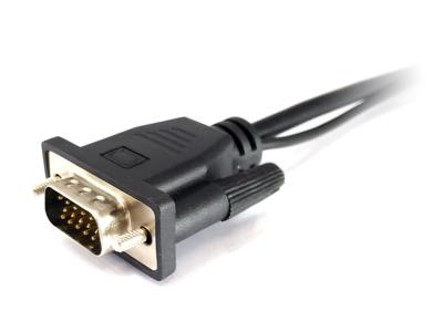 Equip 119038 video kabel adapter 0,2 m VGA (D-Sub) + 3.5mm DVI-D + USB Zwart Equip 119038 video kabel adapter 0,2 m VGA (D-Sub) + 3.5mm DVI-D + USB Zwart