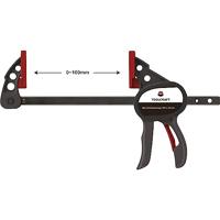 TOOLCRAFT 1574784 Mini-éénhandsklem 100 x 35 mm 250 Nm Spanbreedte (max.):100 mm Afmeting, lengte: 191 mm Afm. werkbereik:35 mm - thumbnail
