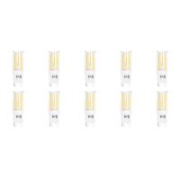 LED Lampen Set 10 Stuks - G9 Fitting - 3W Warm Wit 3000K | 32W Vervanger - thumbnail