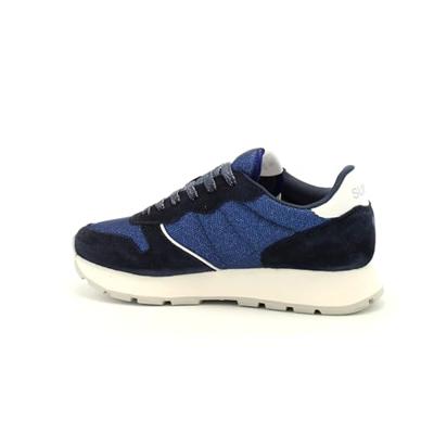SUN68 Ally Glitter Textile Z34203_07 Blauw-36 maat 36