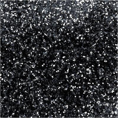Creativ Company Bio-glitter, d 0,4 mm, zwart, 10 gr/ 1 doosje