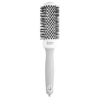 Olivia Garden Blowout Shine Brush White&Grey Ø35mm