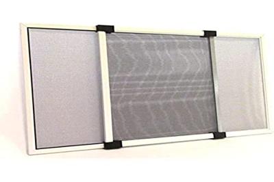 Muggennet IRS Wit 70 x 50 cm Ramen Uitschuifbaar (2 Stuks)