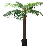 VidaXL Kunstboom met pot phoenixpalm 190 cm groen - thumbnail