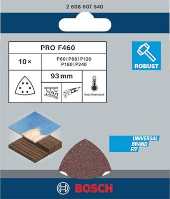 Bosch Accessoires Schuurbladen set 1 (10 stuks) | 2608607540 - 2608607540