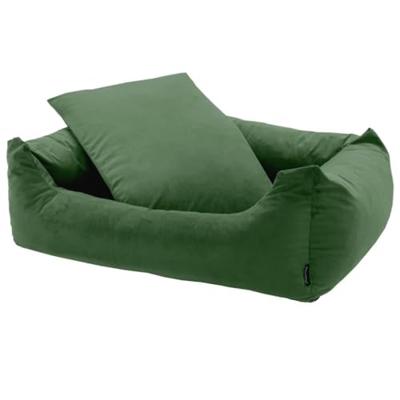 Madison hondenbed velvet 120x95x28 cm groen