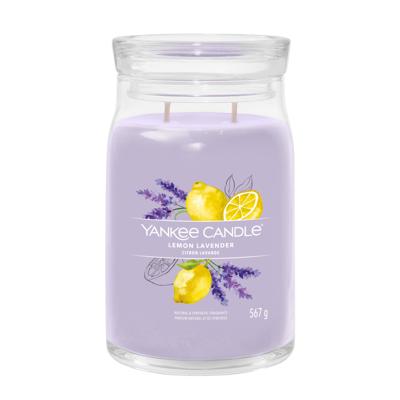 Yankee Candle lemon lavender signature large jar