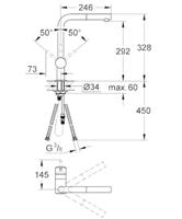 Mengkraan Grohe 32168000 Blik - thumbnail