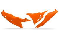 UFO PLAST seitenverkleidung side covers ufo ktm orange - thumbnail