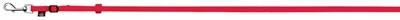 Trixie Hond Classic riem, 1,20-1,80 m x 10 mm, Rood