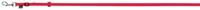 Trixie Hond Classic riem, 1,20-1,80 m x 10 mm, Rood - thumbnail