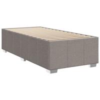 Boxspring met matras stof taupe 120x190 cm - thumbnail