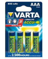 Varta AAA 800mAh Ready2Use 4x - thumbnail