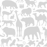 Dutch Wallcoverings Joy - Dieren - Wit/Grijs - thumbnail
