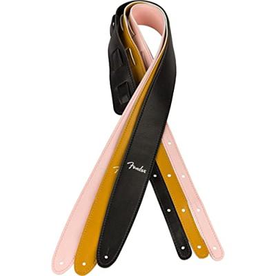 Fender Vegan Leather Strap gitaarband Shell Pink 6.3 cm