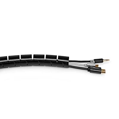 Nedis Kabelmanagement | Spiraalvormige sleeve | 2 m | 32 mm | 1 stuks - CMSW2832BK200 CMSW2832BK200