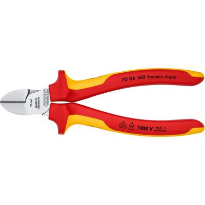 Knipex 70 06 160 Zijkniptang VDE Met facet 160 mm