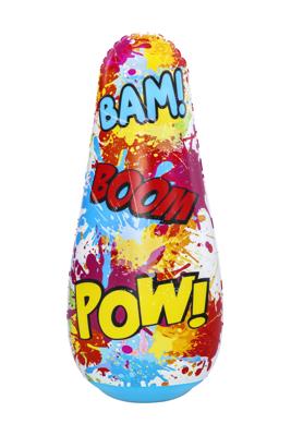 Bestway Opblaasbare Bokszak Comic 119 cm +3 Jaar Binnen en Tuin 52630