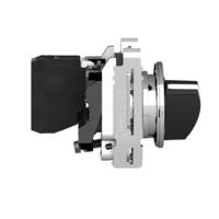 Schneider Electric XB4FJ21 XB4FJ21 Keuzeschakelaar Knevel Zwart 1 stuk(s) - thumbnail