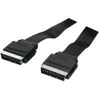Scart flatcable 21 pins 1,5m - thumbnail