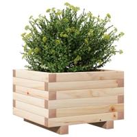 Plantenbak 40x40x26,5 cm massief grenenhout - thumbnail
