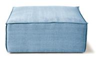 Rivièra Maison Hocker 'The Jagger' Cotton, kleur Ice Blue - thumbnail