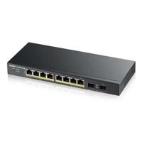 Zyxel GS1900-8HP v3 PoE Managed L2 Gigabit Ethernet (10/100/1000) Power over Ethernet (PoE) Zwart - thumbnail