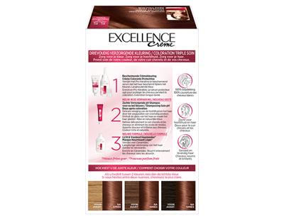Excellence Excellence 5.5 licht mahoniebruin 1 Set