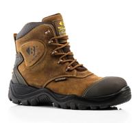 BuckBootz Werkschoen Buckshot BSH012 S3 Hoog | Bruin | Maat 45 - 00.176.116.45 - thumbnail