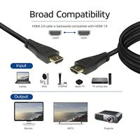 ACT AK3861 HDMI 4K Premium Certified Locking Kabel - 90 cm - thumbnail