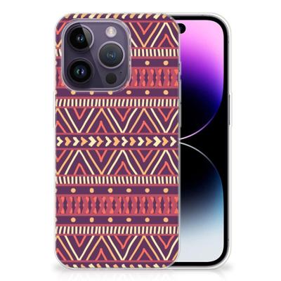 Apple iPhone 14 Pro | TPU bumper | Aztec Paars Apple iPhone 14 Pro | TPU bumper | Aztec Paars