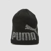 Puma Puma essential logo muts zwart kinderen kinderen - thumbnail