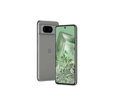 Google Pixel 8, gratis Android Smartphone met geavanceerde pixel camera, batterij met 24 uur batterijduur en krachtige veiligheidsfuncties, gevlochten groen, 128 GB