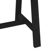 Eettafel NOAIN A-vormige poten 160x90x75 cm massief hout - thumbnail