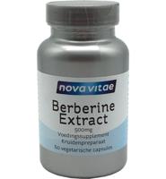 Nova Vitae Berberine 500mg 60 Capsules - thumbnail