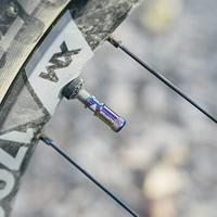 Granite Juicy Nipple CNC Valve Caps incl. Tools - thumbnail