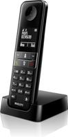 Philips D4701B Draadloze telefoon met 16 uur gesprekstijd, 4,6 cm display en hands-free bellen - thumbnail