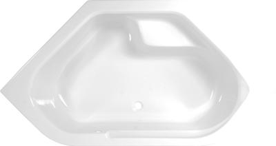 Wisa Ligbad Anzio 145X145 cm Wit - 145x145 cm Wisa Ligbad Anzio 145X145 cm Wit - 145x145 cm